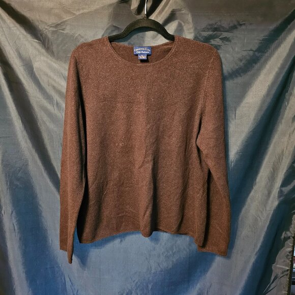 Charter Club "2-Ply Cashmere, 100% Cashmere" sweater. Size XL - Picture 1 of 3